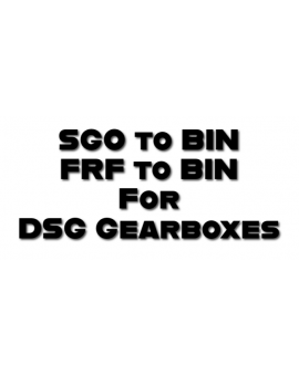 SGO / FRF to BIN File Conversion