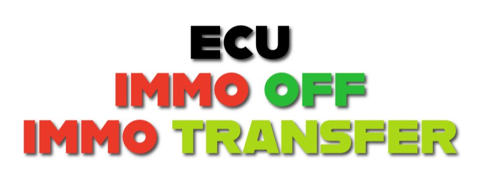 ECU IMMO OFF Service / ECU Immo Transfer