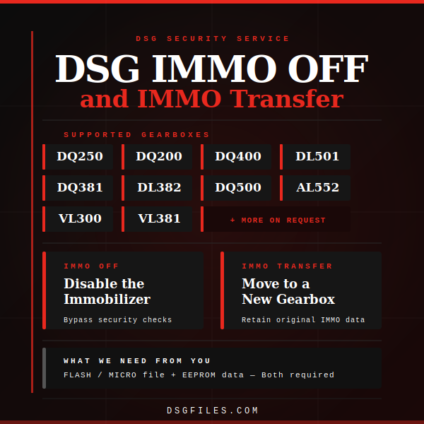 DSG IMMO OFF Service / DSG Immo Transfer